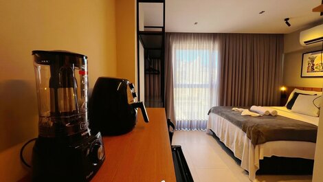 Flat Confórtavel p/3 no Restinga-Jardim Oceania