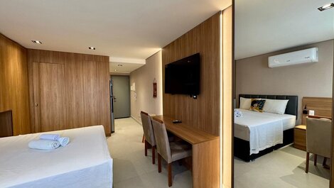 Maravilhoso Flat no Vert House Vista Piscina