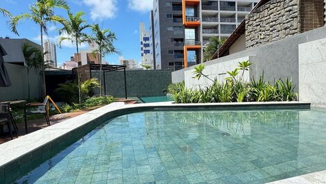 Maravilhoso Flat no Vert House Vista Piscina