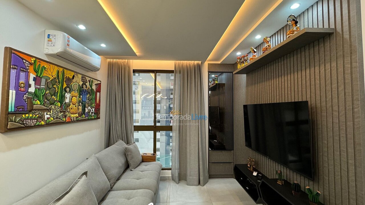 Apartamento para aluguel de temporada em João Pessoa (Tambaú)