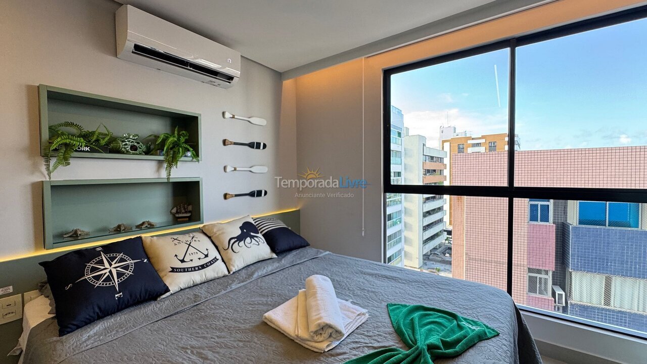 Apartamento para aluguel de temporada em João Pessoa (Tambaú)