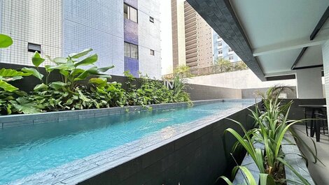 Flat no Co-House em Tambaú-Miramar