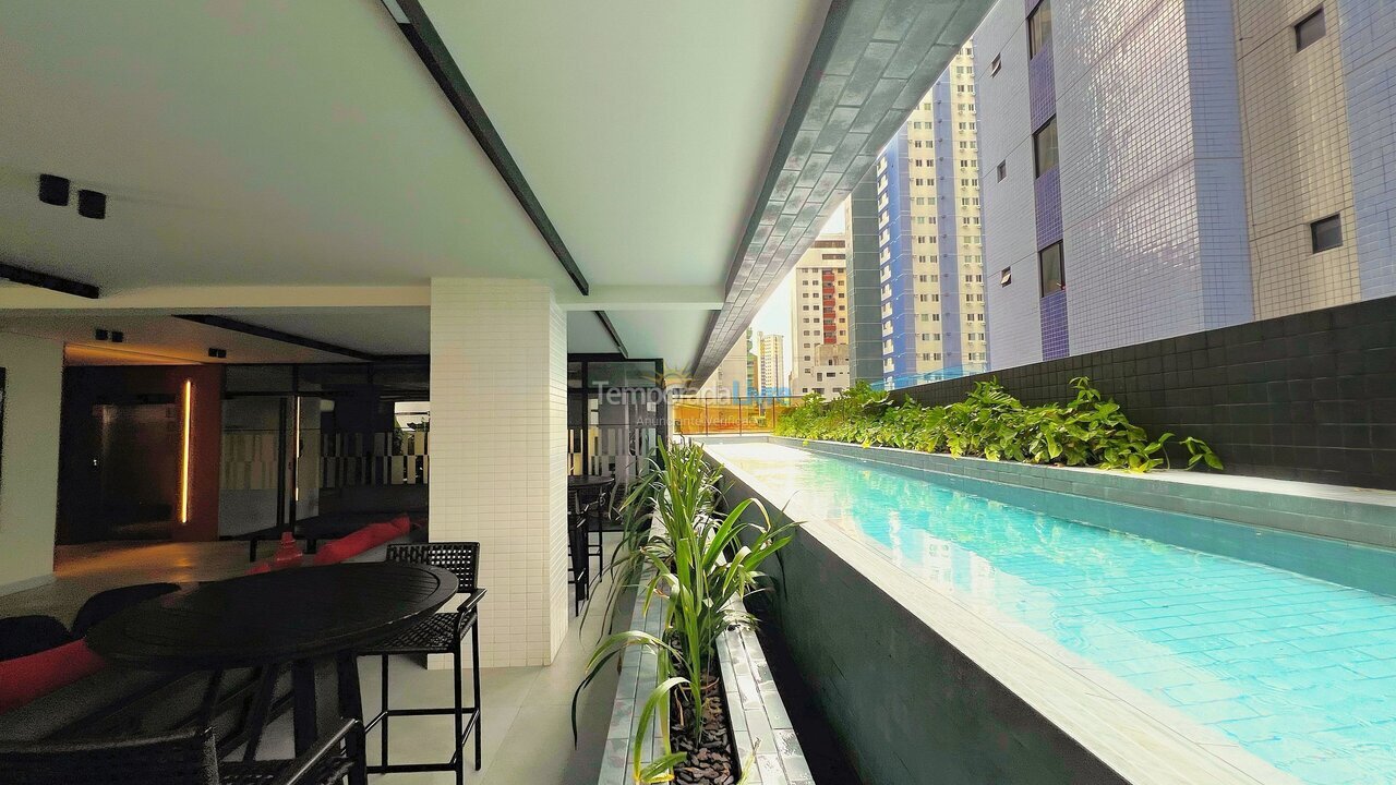 Apartamento para aluguel de temporada em João Pessoa (Tambaú)