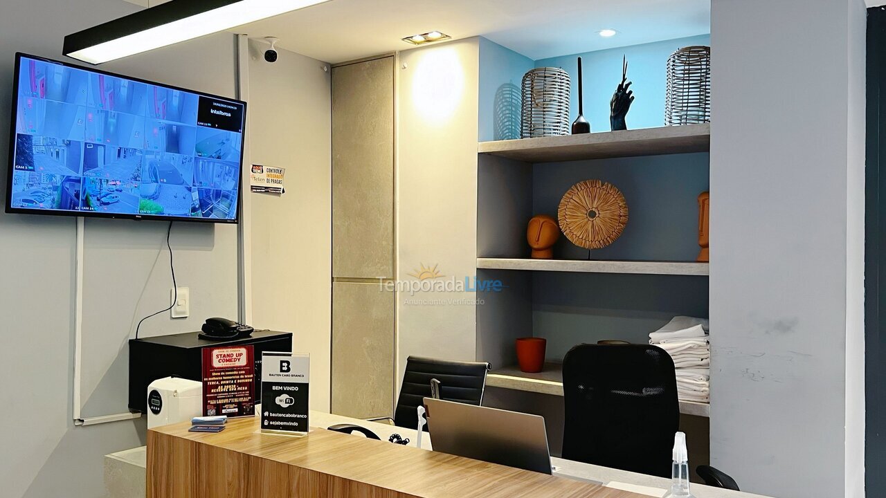 Apartamento para alquiler de vacaciones em João Pessoa (Cabo Branco)