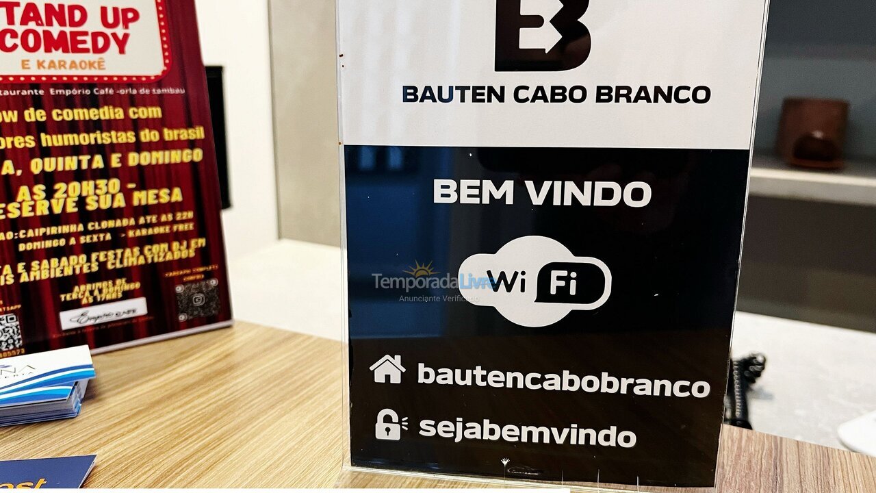 Apartamento para alquiler de vacaciones em João Pessoa (Cabo Branco)