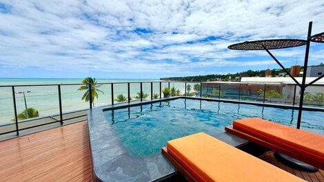 Flat p/ 3 pessoas na Orla do Cabo Branco