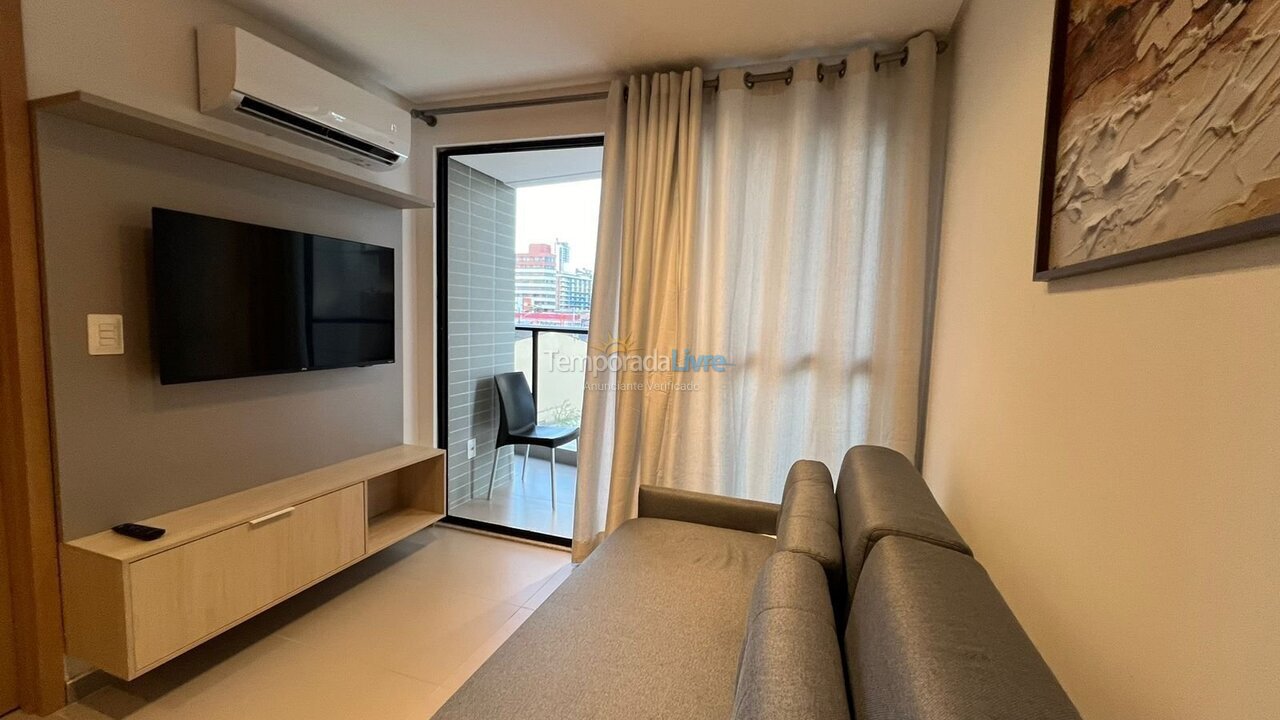 Apartamento para aluguel de temporada em João Pessoa (Cabo Branco)