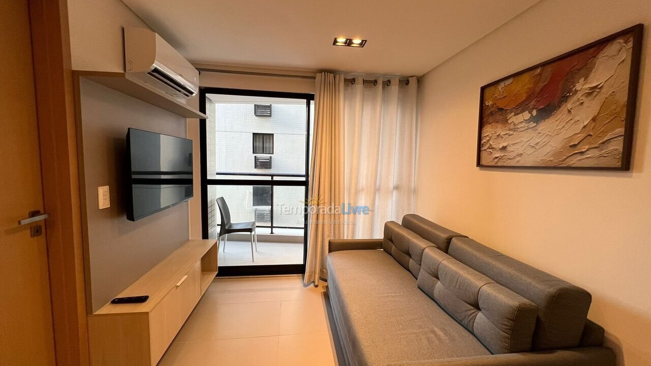 Apartamento para aluguel de temporada em João Pessoa (Cabo Branco)