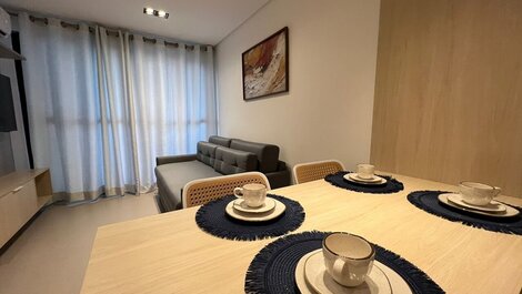 Apart. com Varanda em Cabo Branco