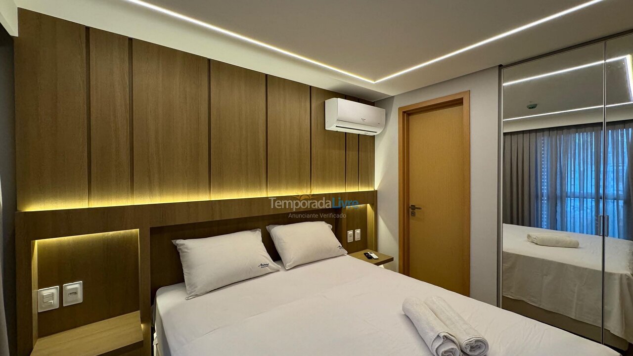 Apartamento para aluguel de temporada em João Pessoa (Cabo Branco)