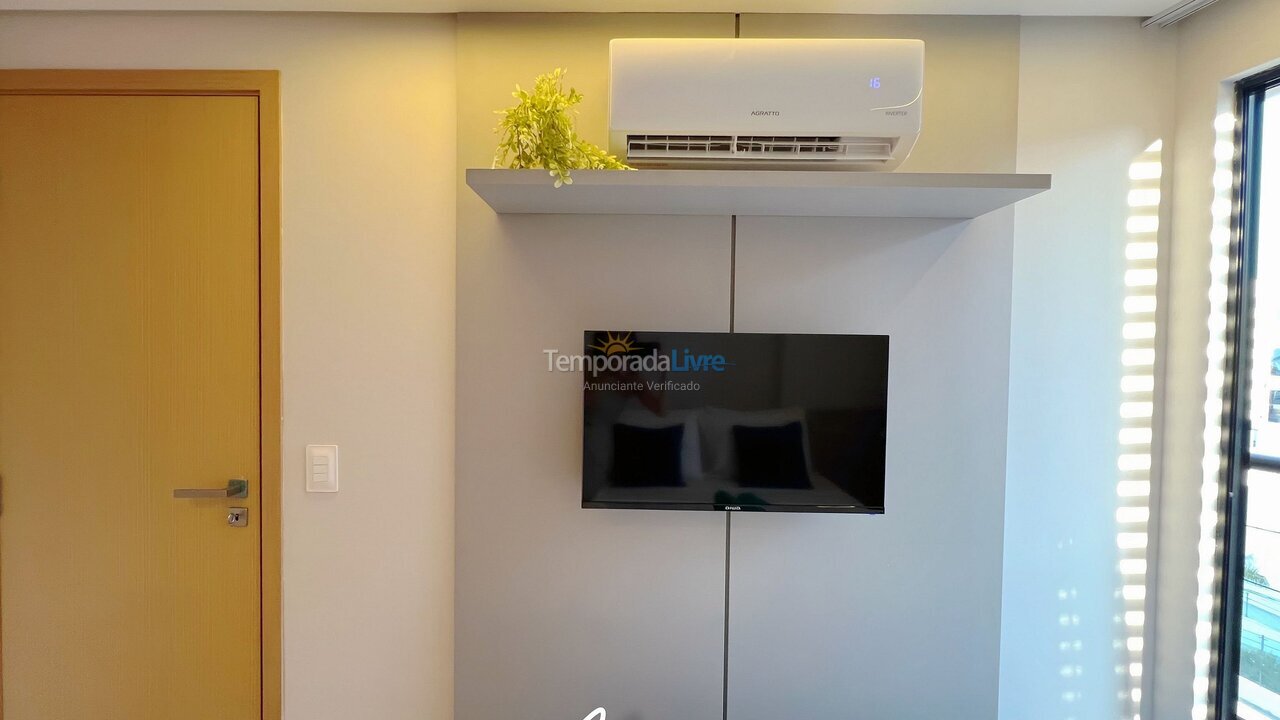 Apartamento para aluguel de temporada em João Pessoa (Cabo Branco)