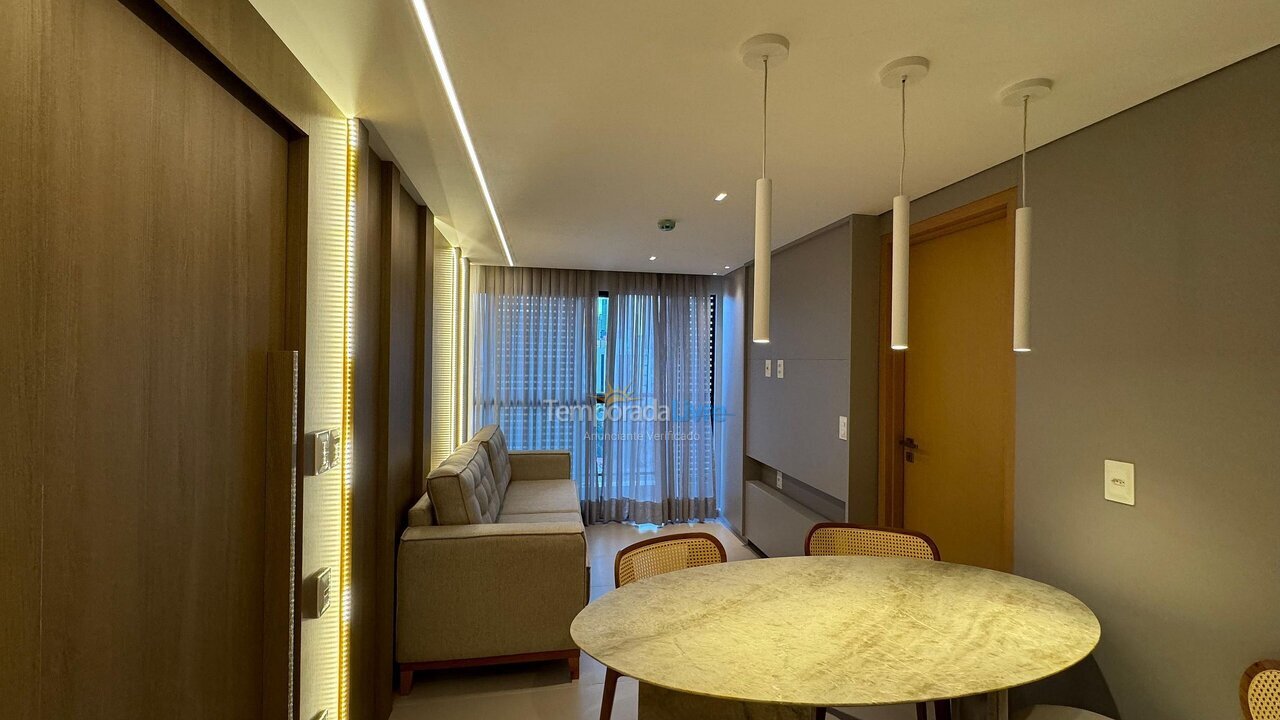 Apartamento para aluguel de temporada em João Pessoa (Cabo Branco)