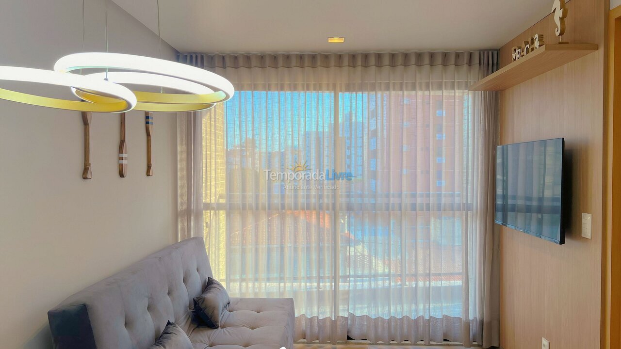 Apartamento para aluguel de temporada em João Pessoa (Cabo Branco)