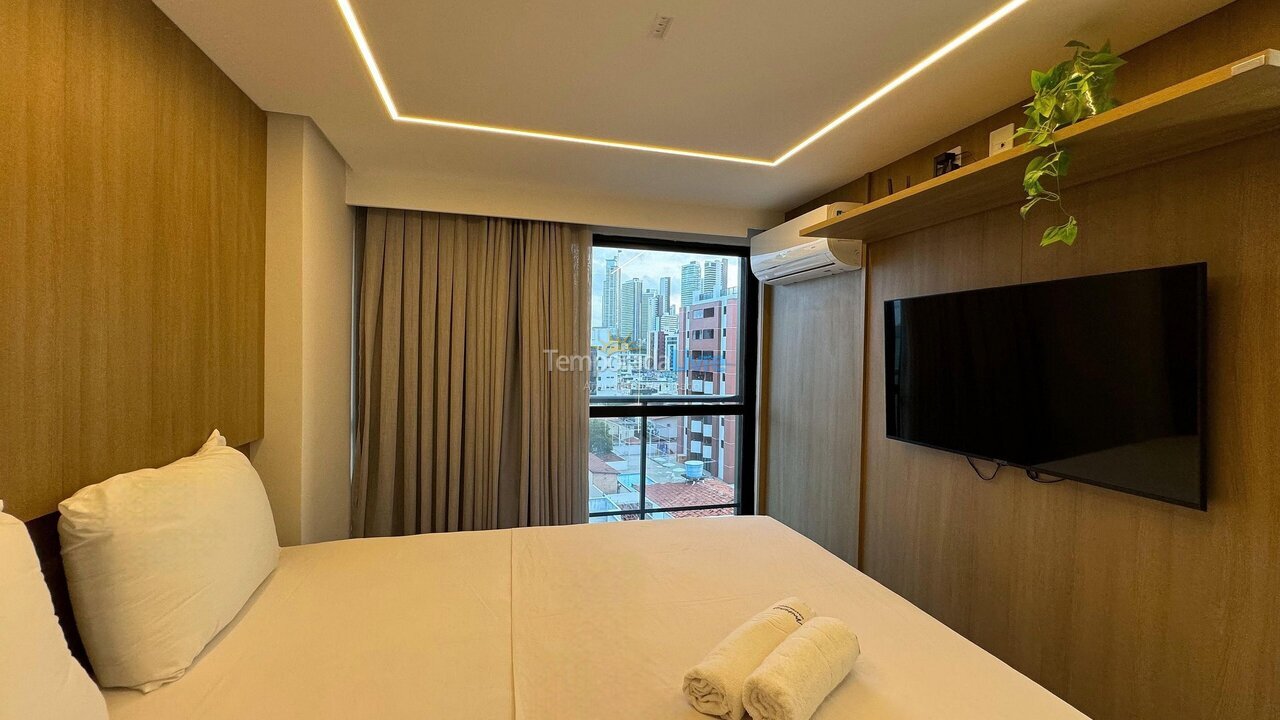 Apartamento para aluguel de temporada em João Pessoa (Cabo Branco)