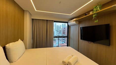 Apart.c/Varanda Vista Mar Lateral-Cabo Branco