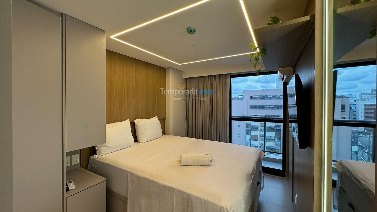 Apartamento para aluguel de temporada em João Pessoa (Cabo Branco)