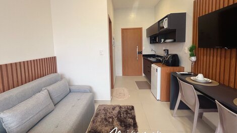 Flat p/ 3 Próximo a Praia-Miramar Hospedagens