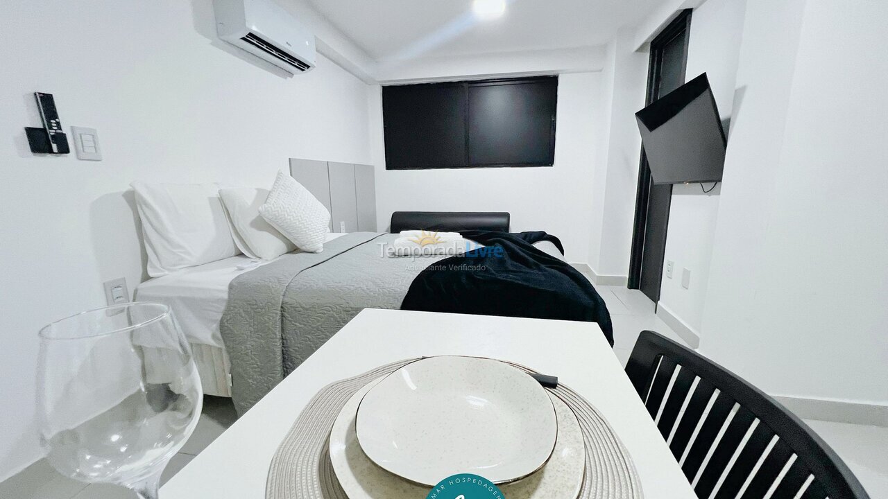 Apartamento para aluguel de temporada em João Pessoa (Cabo Branco)