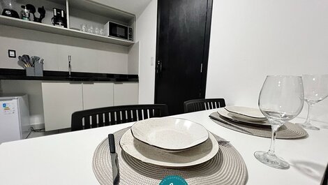 Flat p/ 4 pessoas no Cabo Branco