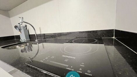 Flat p/ 4 pessoas no Cabo Branco