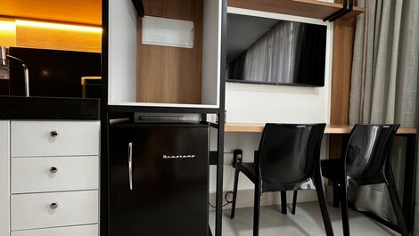 Flat Moderno e Confortavel a 50 Metros da Praia