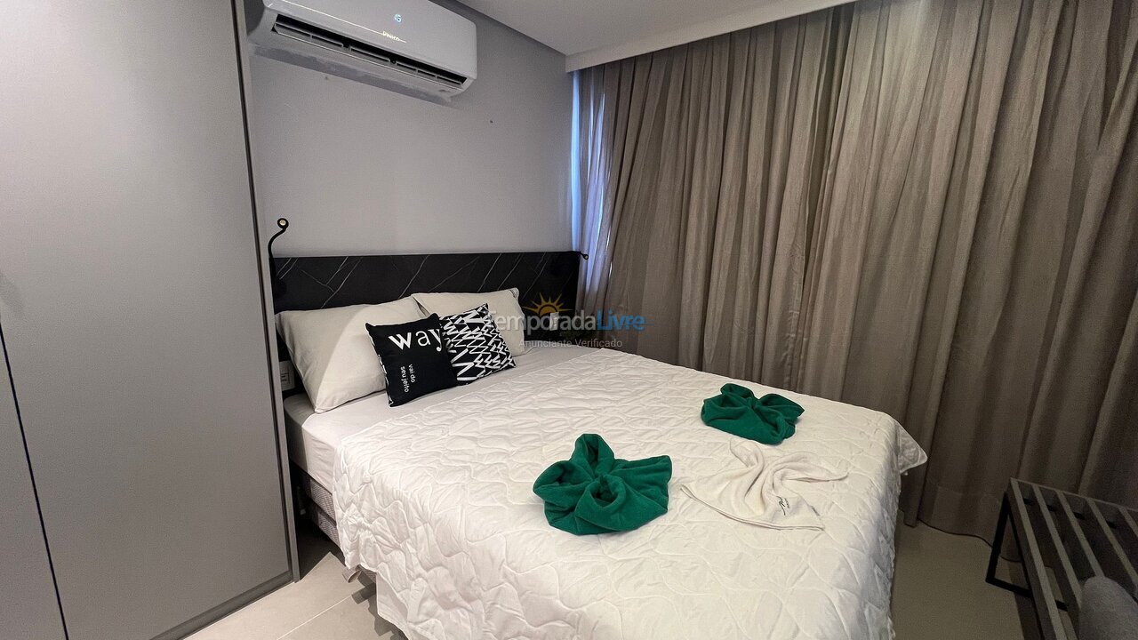 Apartamento para aluguel de temporada em João Pessoa (Tambaú)