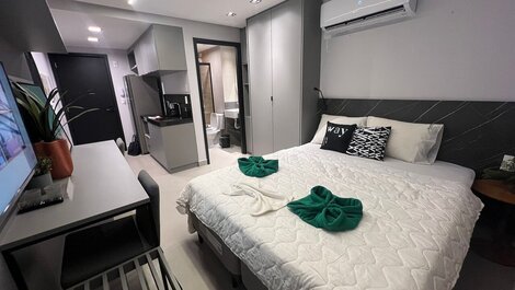 Confortável Flat no Way Tambaú