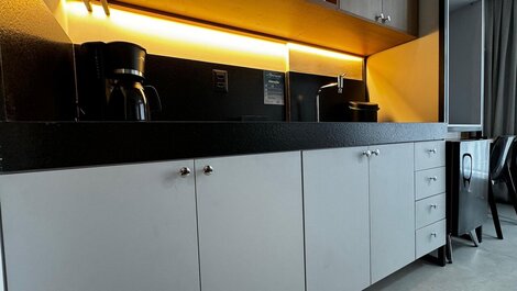 Flat Moderno e Confortavel a 50 Metros da Praia