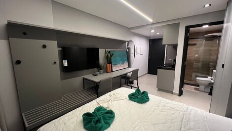 Confortável Flat no Way Tambaú