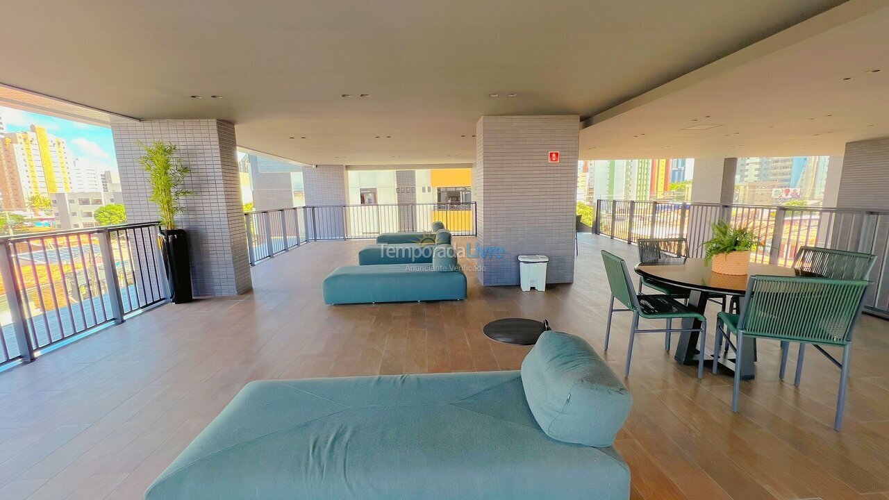 Apartamento para aluguel de temporada em João Pessoa (Manaíra)