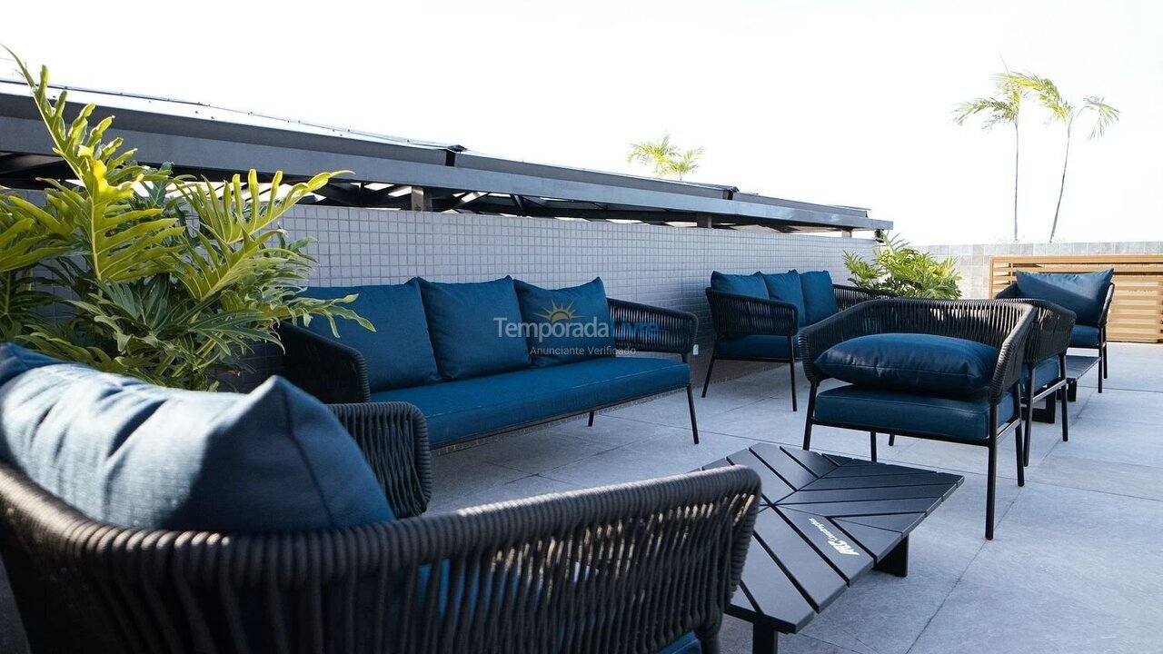 Apartamento para aluguel de temporada em João Pessoa (Cabo Branco)