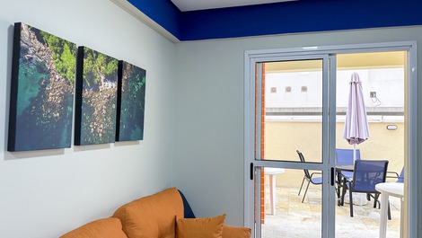 APARTAMENTO PARA TEMPORADA. Conforto e praticidade em Ubatuba.