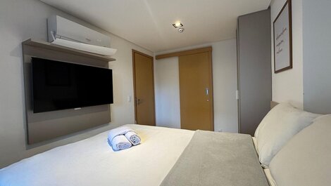 Acogedor apartamento con balcón en Cabo Branco