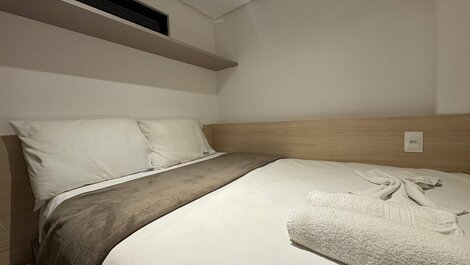 Acogedor apartamento con balcón en Cabo Branco