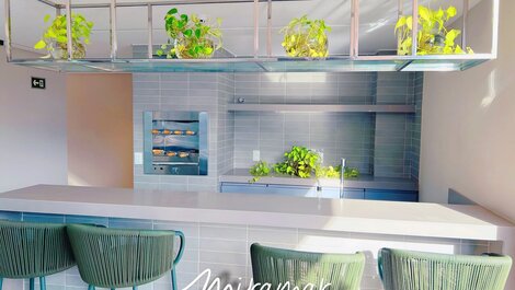 Acogedor apartamento con balcón en Cabo Branco