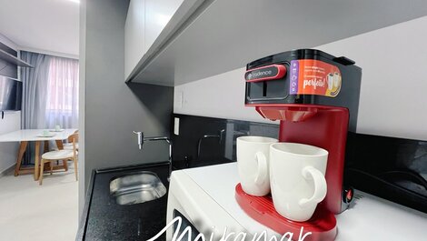 Lindo Flat no Way Tambaú p/ 3 Pessoas