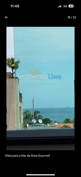 Apartment for vacation rental in Guarujá (Enseada)