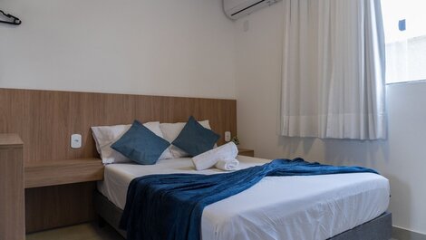 Cómodo apartamento con capacidad para 3 personas.