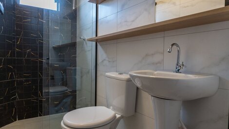 Cómodo apartamento con capacidad para 3 personas.