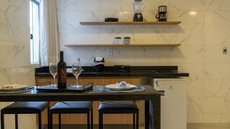 Apartamento confortável para até 3 pessoas