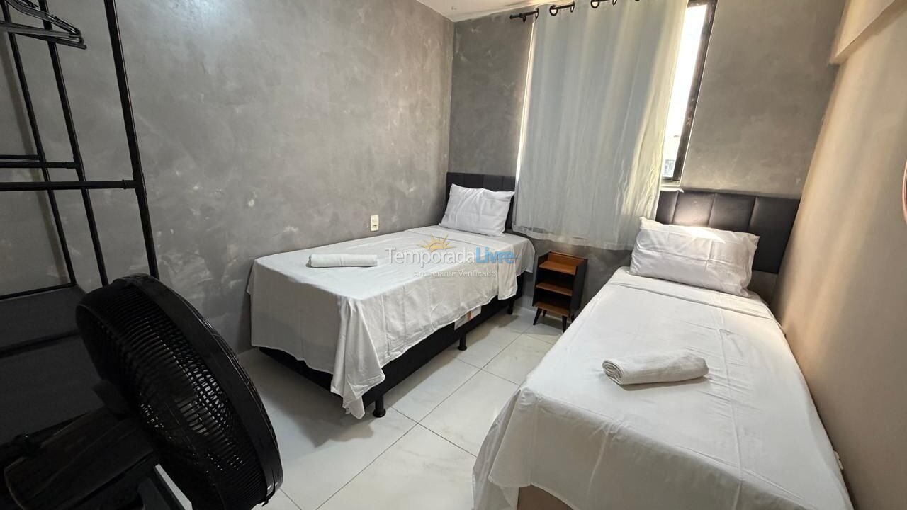 Apartamento para aluguel de temporada em João Pessoa (Bancários)