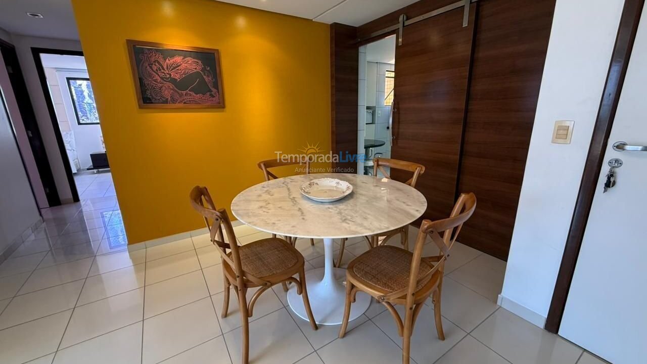 Apartamento para aluguel de temporada em João Pessoa (Jardim Oceania)