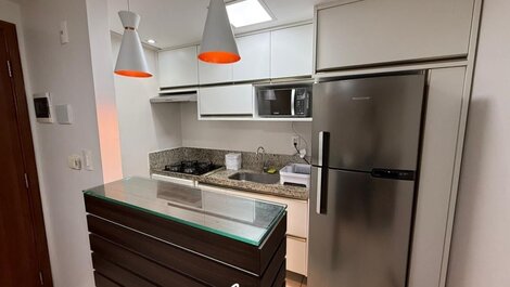 Flat aconchegante na orla de Manaíra