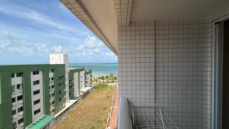 Flat aconchegante na orla de Manaíra