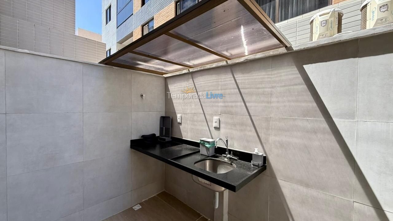 Apartamento para aluguel de temporada em João Pessoa (Jardim Oceania)