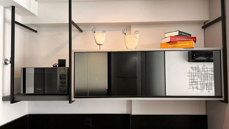 Flat confortável no Get By Side.