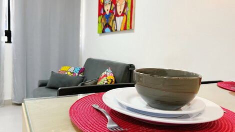 Charmoso Flat no Mahalo - Cabo Branco