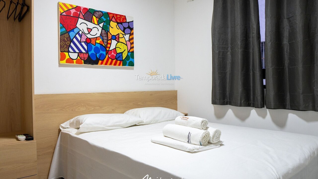 Apartamento para aluguel de temporada em João Pessoa (Cabo Branco)