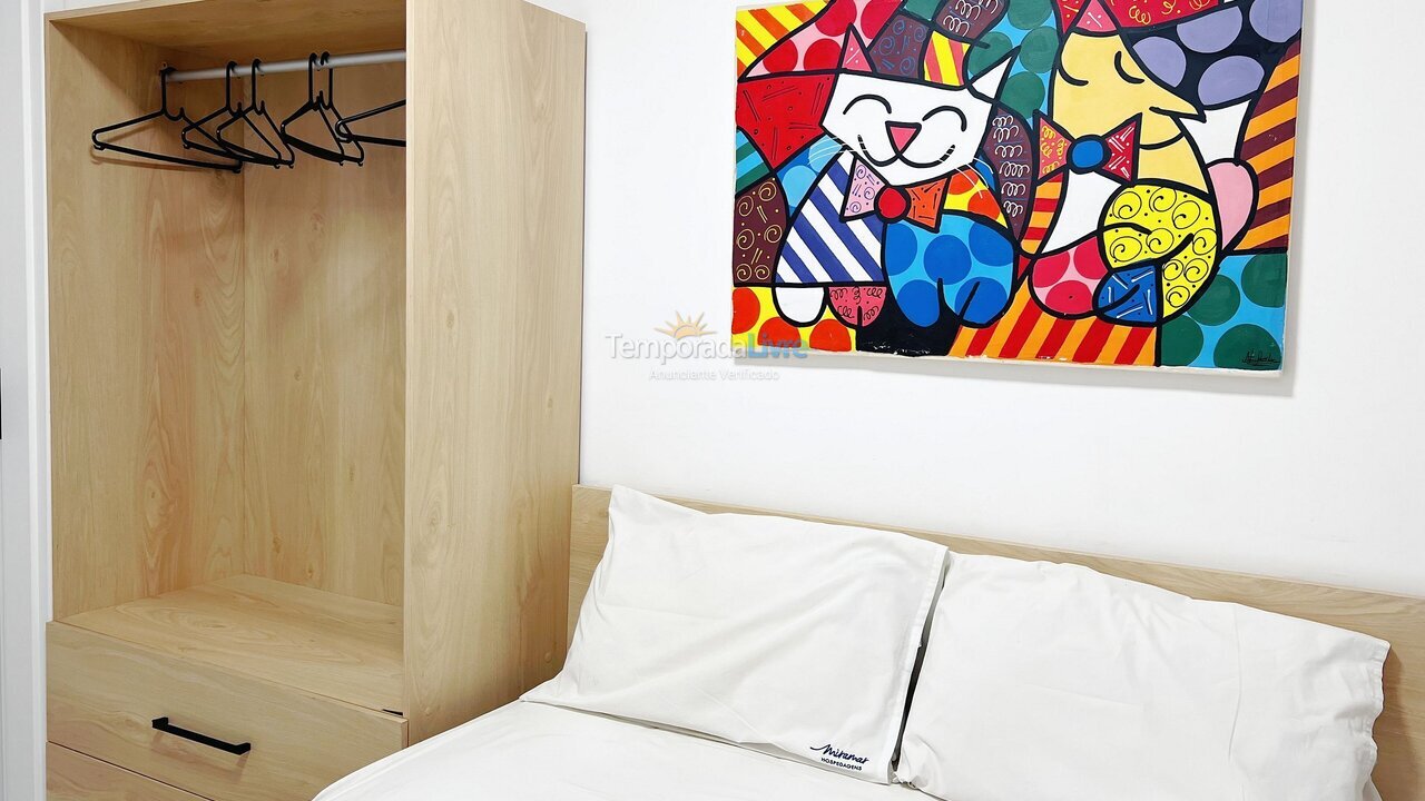 Apartamento para aluguel de temporada em João Pessoa (Cabo Branco)