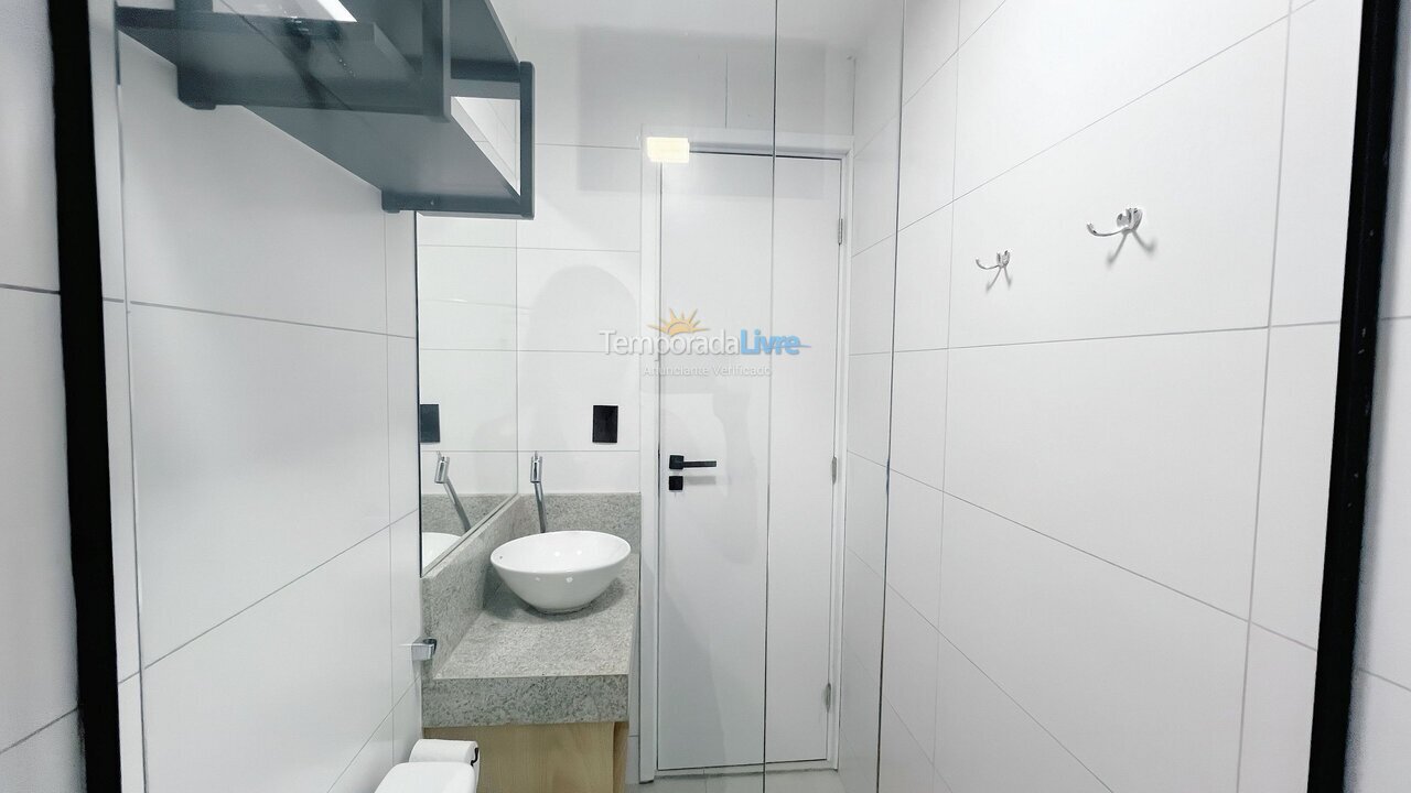 Apartamento para aluguel de temporada em João Pessoa (Cabo Branco)